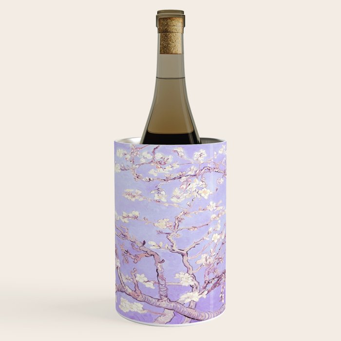 Vincent Van Gogh Almond Blossoms  Lavender Wine Chiller Gallery Image 1