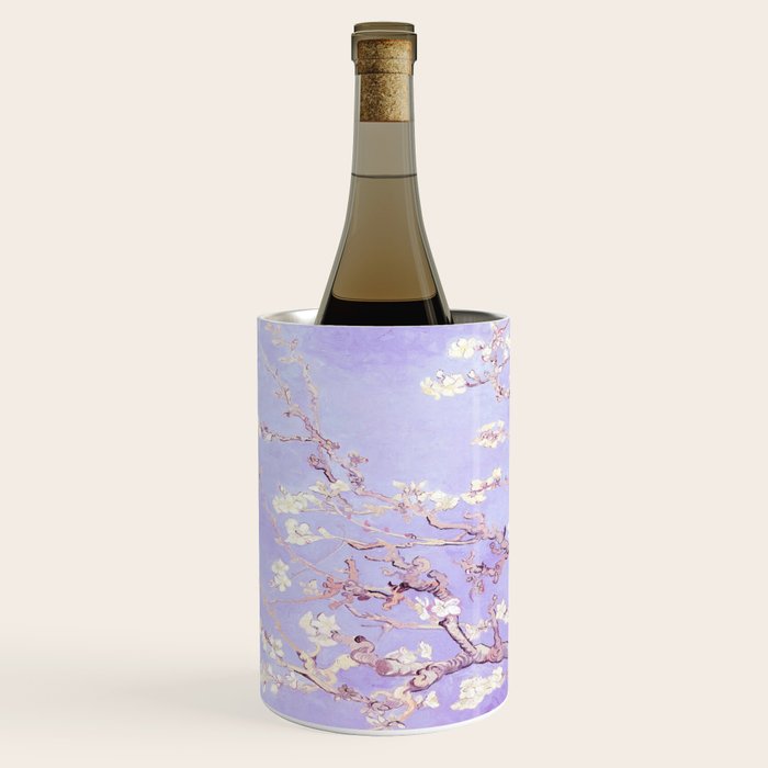 Vincent Van Gogh Almond Blossoms  Lavender Wine Chiller Gallery Image 2