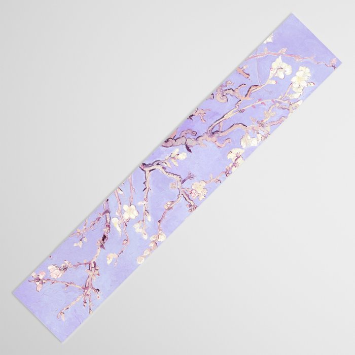 Vincent Van Gogh Almond Blossoms  Lavender Table Runner Gallery Image 3
