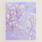 Vincent Van Gogh Almond Blossoms  Lavender Jigsaw Puzzle Gallery Image 1