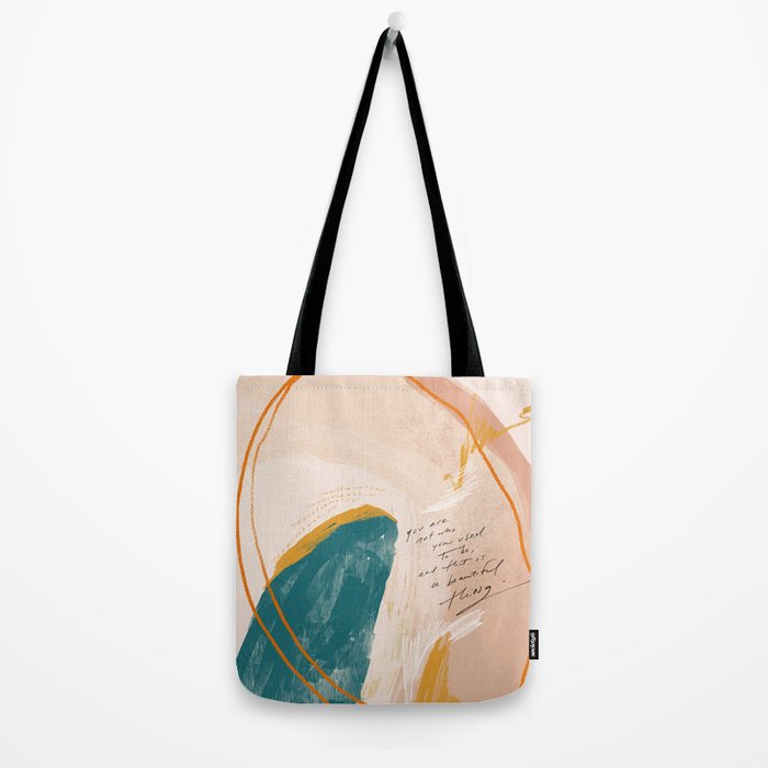 "Transformation: You Are Not Who You Used To Be, And That Is A Beautiful Thing." Tote Bag Gallery Image 2