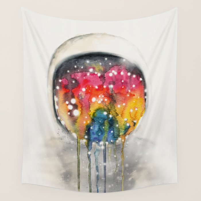 Somewhere in Space, I'm Dreaming Wall Tapestry Gallery Image 1