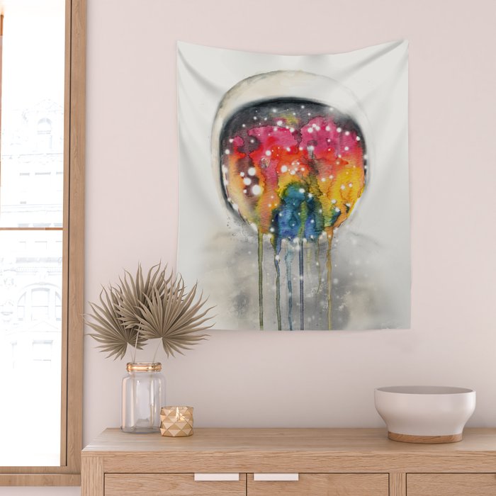 Somewhere in Space, I'm Dreaming Wall Tapestry Gallery Image 2
