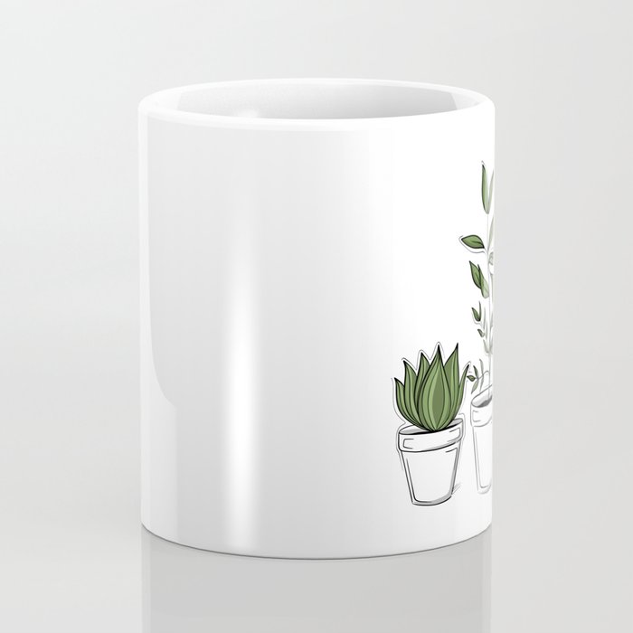 Three Little Succulents Coffee Mug Gallery Image 4