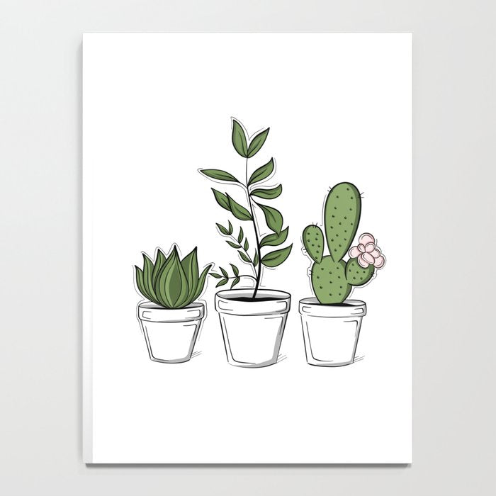 Three Little Succulents Notebook Gallery Image 4