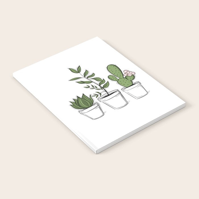 Three Little Succulents Notebook Gallery Image 1