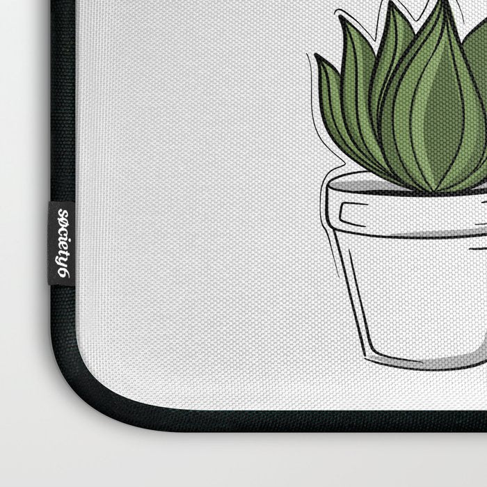 Three Little Succulents Laptop Sleeve Gallery Image 3