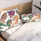 Reverse Mermaids Pillow Sham Gallery Image 2