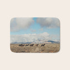 Running Reservation Horses Bath Mat Gallery Image 1