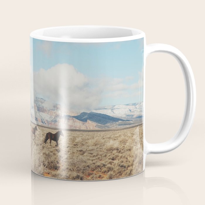 Running Reservation Horses Coffee Mug Gallery Image 1