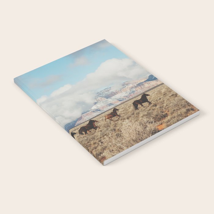 Running Reservation Horses Notebook Gallery Image 2
