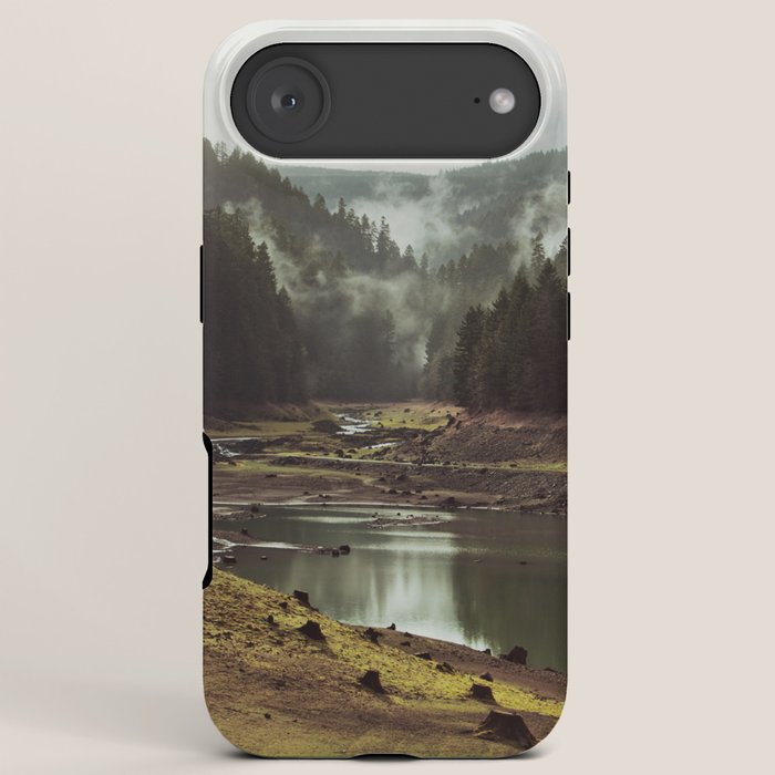 Foggy Forest Creek iPhone Case Gallery Image 6