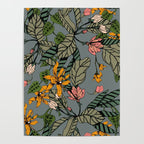 blooming flower botanical Poster Gallery Image 4