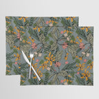 blooming flower botanical Placemat Gallery Image 1