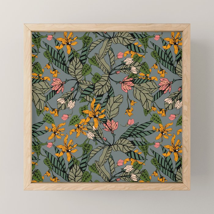 blooming flower botanical Mini Art Print Gallery Image 1