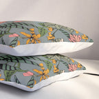 blooming flower botanical Pillow Sham Gallery Image 3