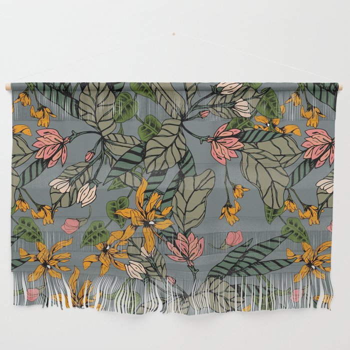 blooming flower botanical Wall Hanging Gallery Image 1