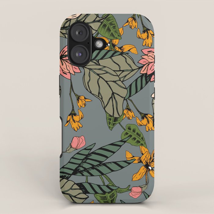 blooming flower botanical iPhone Case Gallery Image 1