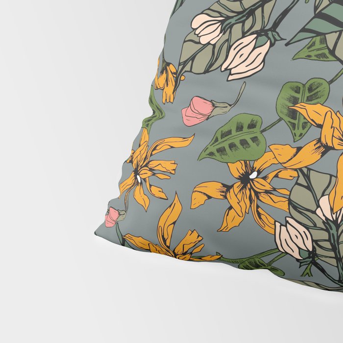blooming flower botanical Pillow Sham Gallery Image 4