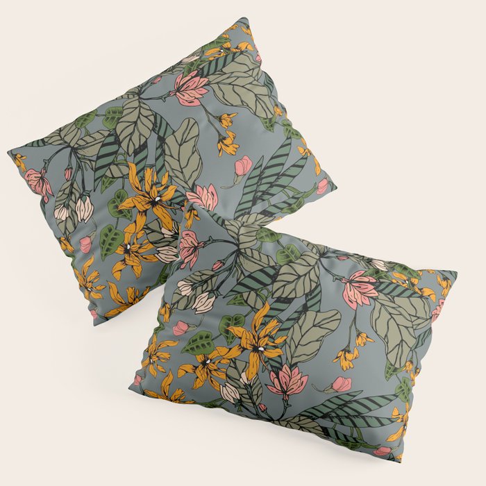 blooming flower botanical Pillow Sham Gallery Image 3