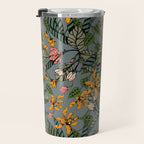 blooming flower botanical Travel Mug Gallery Image 3