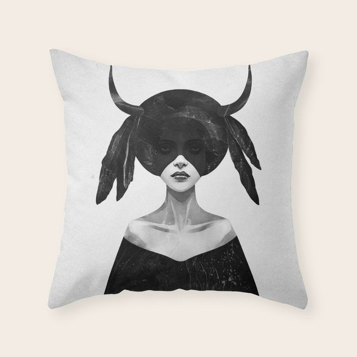 The Mound II Throw Pillow Gallery Image 1