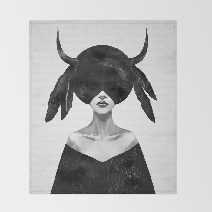 The Mound II Throw Blanket Gallery Image 2