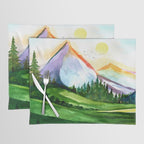 Colorful Landscape 4 Placemat Gallery Image 1