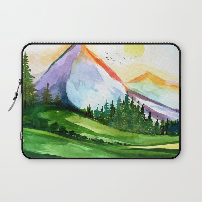 Colorful Landscape 4 Laptop Sleeve Gallery Image 1