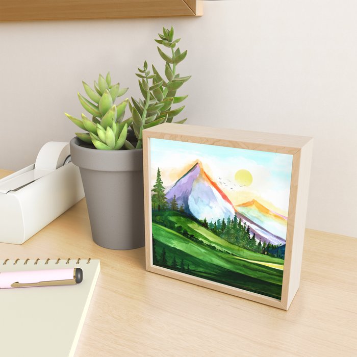 Colorful Landscape 4 Mini Art Print Gallery Image 2