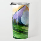 Colorful Landscape 4 Travel Mug Gallery Image 3