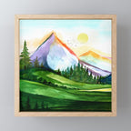 Colorful Landscape 4 Mini Art Print Gallery Image 1