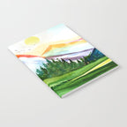 Colorful Landscape 4 Notebook Gallery Image 2