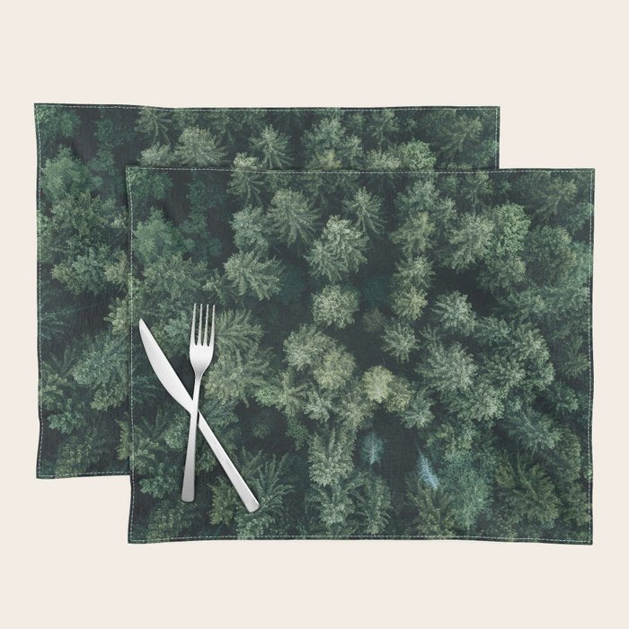 Forest from above - Landscape Photography Placemat Gallery Image 1
