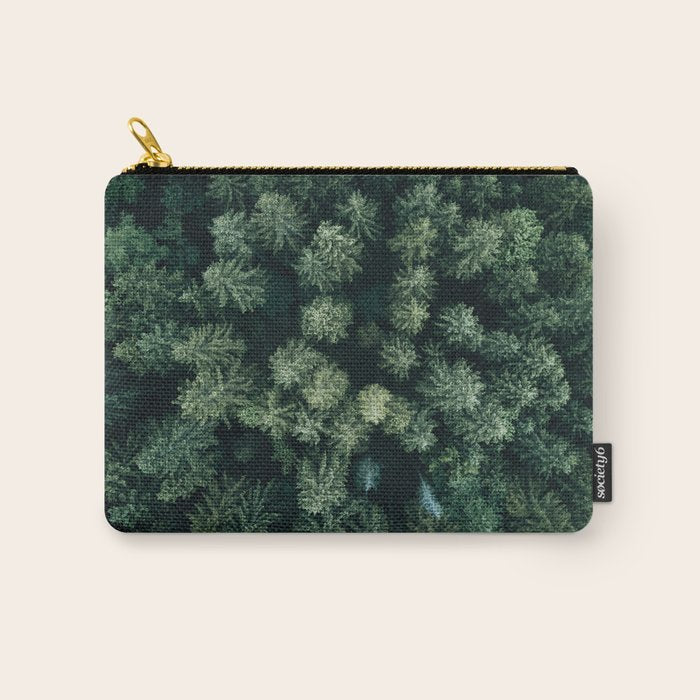 Forest from above - Landscape Photography Carry All Pouch Gallery Image 1