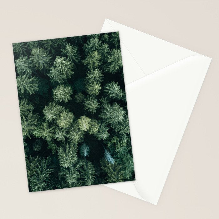Forest from above - Landscape Photography Stationery Card Gallery Image 2