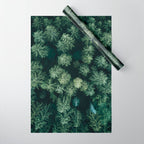 Forest from above - Landscape Photography Wrapping Paper Gallery Image 1
