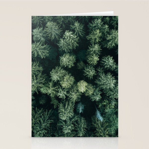Forest from above - Landscape Photography Stationery Card Gallery Image 2