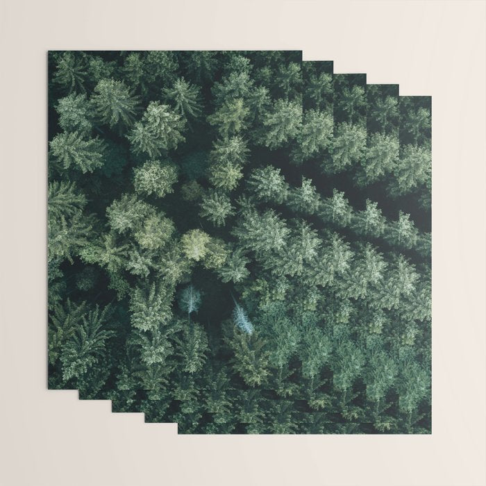 Forest from above - Landscape Photography Wrapping Paper Gallery Image 3