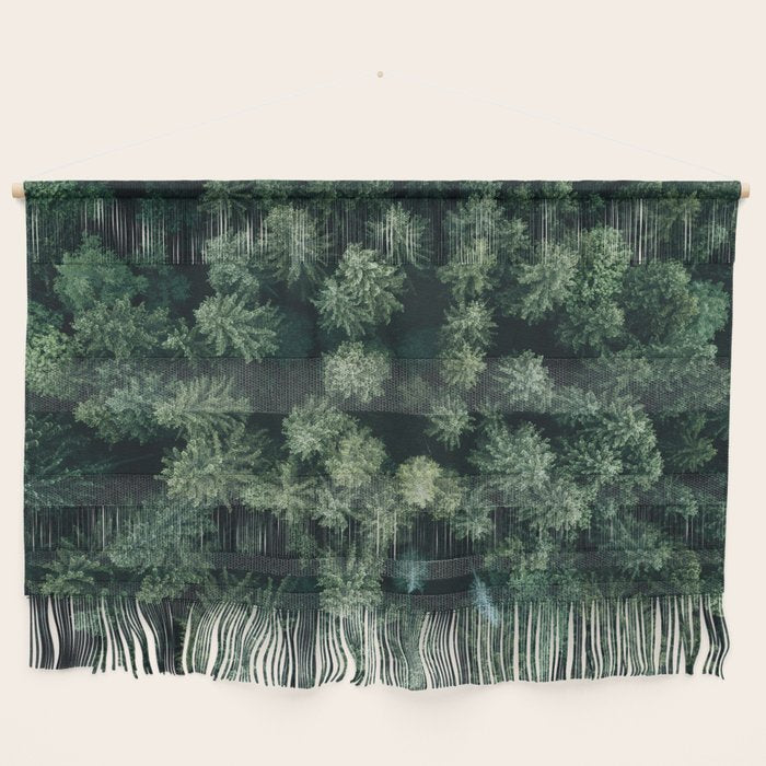 Forest from above - Landscape Photography Wall Hanging Gallery Image 1