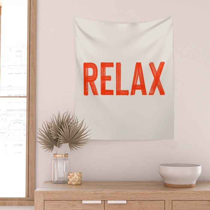 Relax Wall Tapestry Gallery Image 2