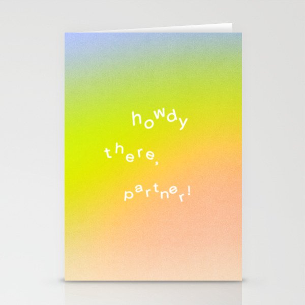 Howdy Stationery Card Gallery Image 2