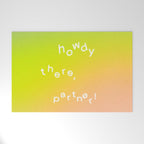 Howdy Welcome Mat Gallery Image 1