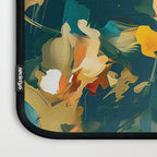 Abstract Floral Splashes Laptop Sleeve Gallery Image 3