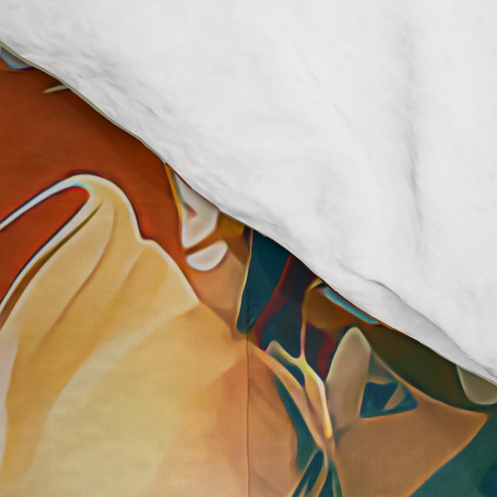 Abstract Floral Splashes Comforter Gallery Image 4