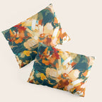 Abstract Floral Splashes Pillow Sham Gallery Image 3