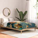 Abstract Floral Splashes Comforter Gallery Image 2