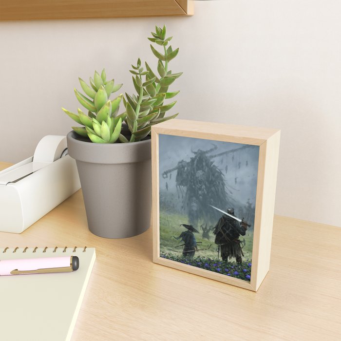 Brothers in arms - Shaman Mini Art Print Gallery Image 2