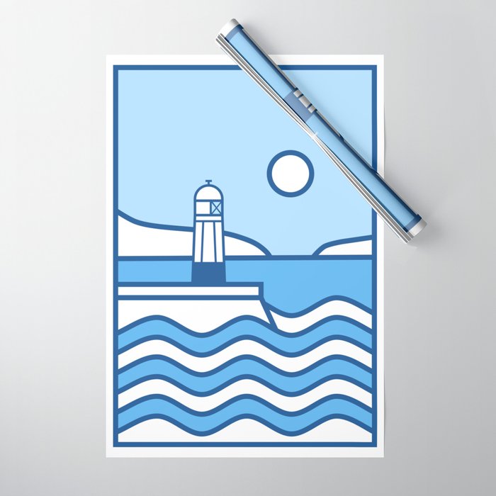 The Lighthouse Wrapping Paper Gallery Image 1