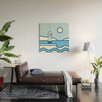 The Lighthouse Wood Wall Art Gallery Image 2